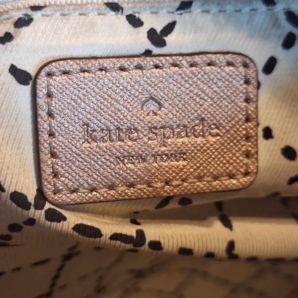 Kare Spade New York Newberry Lane Saffiano Leather Satchel/Crossbody Bag